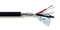 KWANGIL 3C 22AWG AMSB Shielded Cable Wire (UL2464) - Highly Flexible Str TC, PVC Ins, OS+TC BRD, PVC JKT for CNC Machine, Stepper Motor, VFD Spindle (Matte Black 100FT)