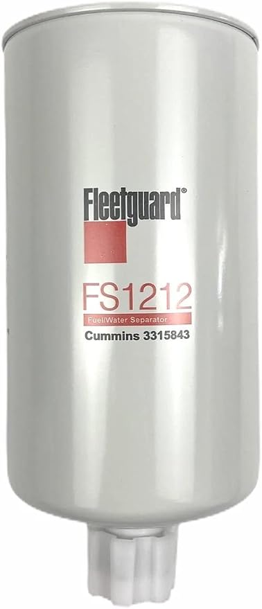 FS1212 Fleetguard Fuel/Water Separator Spin-On Filter by Fleetguard