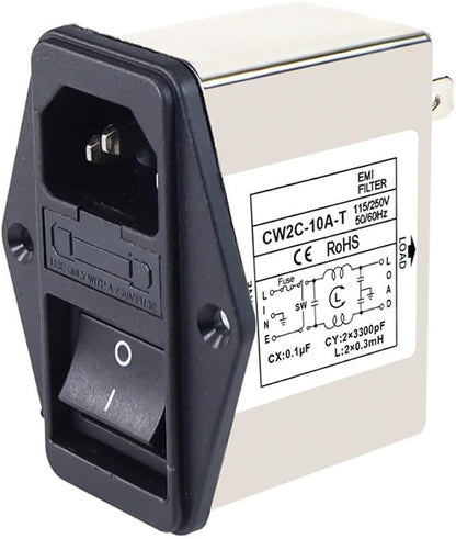 IEC Power Filter, Inlet Power Socket, IEC Socket Power Filter by Unknown