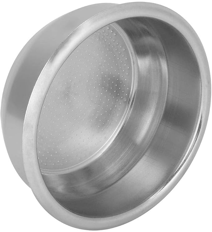 Fdit 58mm Stainless Steel Coffee Filter Basket Single Layer Double Doses Filter - Image 7