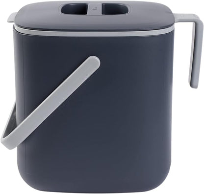 Blue Ginkgo Kitchen Compost Bin – Filter-Free, Odor-Tight Countertop Food Waste by BLUEGINKGO