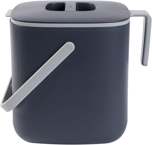 Blue Ginkgo Kitchen Compost Bin – Filter-Free, Odor-Tight Countertop Food Waste by BLUEGINKGO