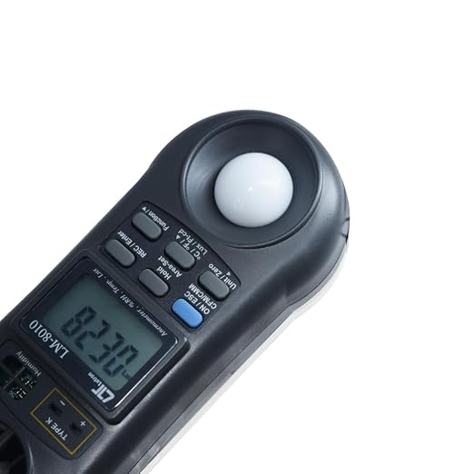 Air Velocity Meter with Temperature, Humidity & Lux Sensors - Image 3