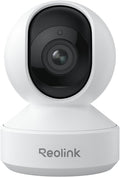REOLINK E1 Pro 3K PT Wi-Fi Indoor Camera for Baby & Pet Monitoring, Auto Tracking, 5MP Night Vision Enhanced by F1.6 Aperture, Person/Pet/Baby Crying Detection, 2.4/5GHz Wi-Fi, Two-Way Audio