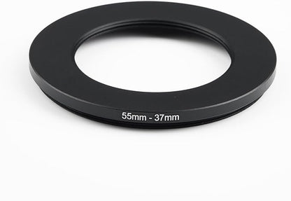55mm Lens to 37mm Camera Lens Adapter 55mm to 37mm Step Down Ring Adapter Ring - Image 2
