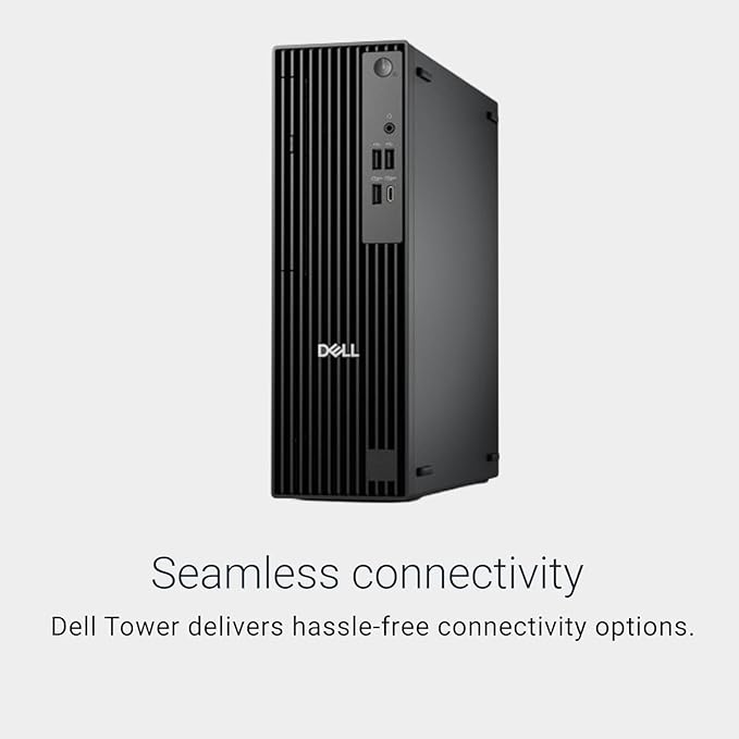 Dell Pro Slim QCS1250 Business Desktop, New OptiPlex Version, Ultra-Quiet Design, Dual 4K Monitor Support, USB-C, Windows 11 (Intel i7-14700, 64GB RAM | 2TB SSD)
