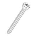 Kozelo 20pcs Socket Head Cap Screws - [M2.5-0.45 x 30mm] 304 Stainless Steel Allen Socket Drive for Electrical Motor 3D Printing Fan Engine Replacement Use, Silver
