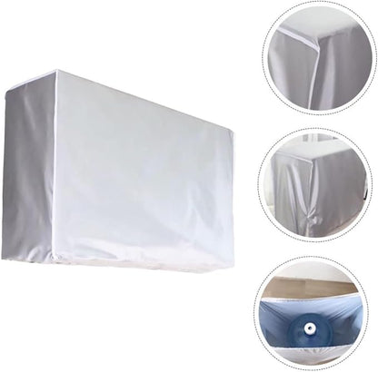 Happyyami Air Conditioner Hood Air Conditioner Cover Weatherproof Easy to Clean - Image 7