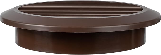 Brown 6" Inch Round Ventilation Grille - Image 7