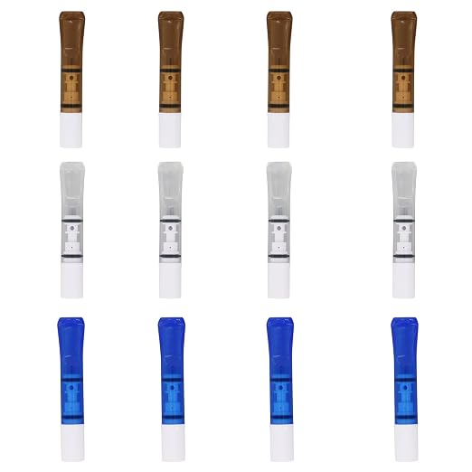 Cigarette Filters Three Colour Set 12pcs Cigarette Holder Reusable Clean Tar by CaLeQiEverydayLifeAssistant