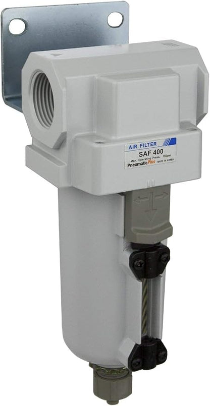 PneumaticPlus SAF400-N06B-MEP Compressed Air Particulate Filter 3/4" NPT by PneumaticPlus