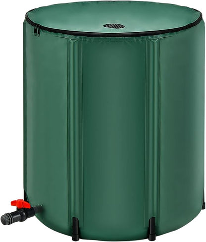 Goplus 53 Gallon Collapsible Rain Barrel, Portable Rain Barrels to Collect by Goplus
