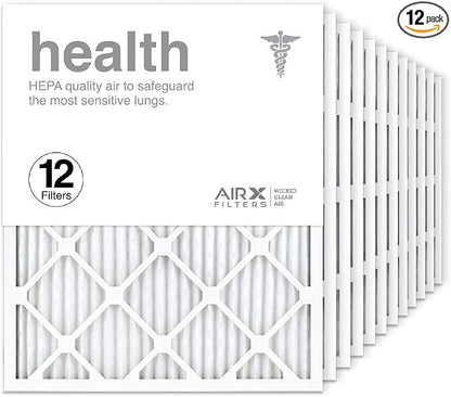 AIRx Filters 20x25x1 Air Filter MERV 13 Pleated HVAC AC Furnace Air Filter by AIRXFILTERSWICKEDCLEANAIR
