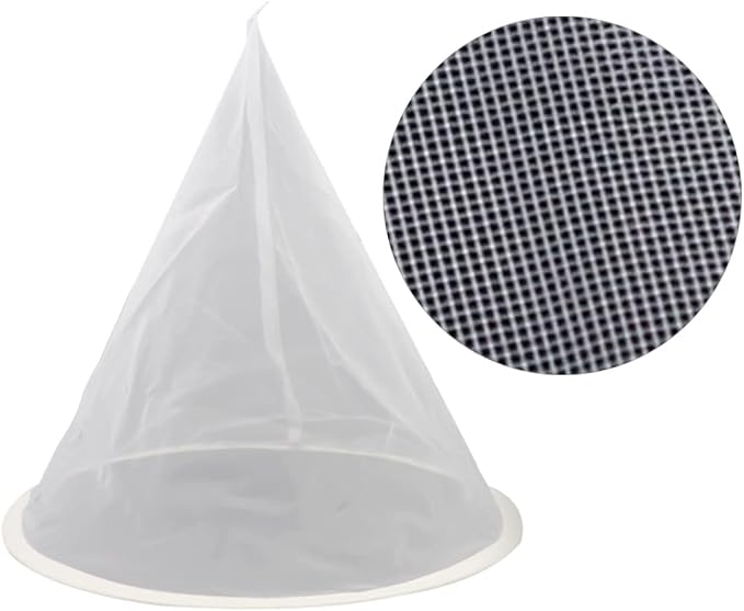 Practical Mesh Honey Strainer Gauze Filter Net Honey Sieve Strainer Reusable - Image 3