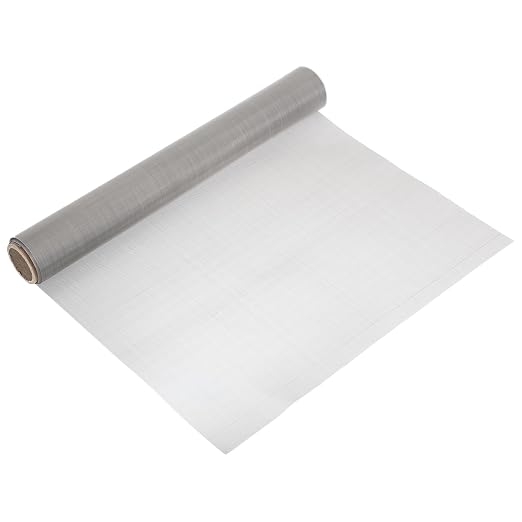 uxcell 120 Mesh 118" x 16" Woven Wire Mesh, 304 Stainless Steel Air Vent Filter by uxcell