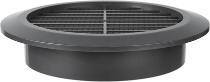 Graphite/Gray 4" Inch Round Ventilation Grille - Image 7