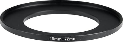 49-72mm Metal Step-Up Ring Adapter Compatible - Image 3