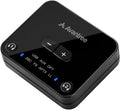 Avantree Audikast Plus – Bluetooth Audio Transmitter for TV with Optical & AUX Audio Out, Wireless Adapter for Headphones, 100ft Range, Dual Link, Volume Control