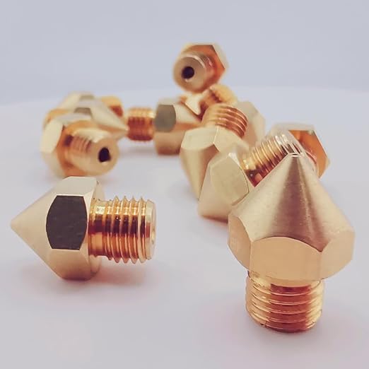 12Pcs CR-10S Pro Nozzles 0.4mm, M6 CR-10S Pro 3D Printer Nozzles, CR-10S Pro - Image 5