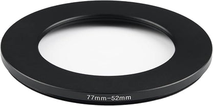 77mm Lens to 52mm Camera Lens Adapter 77mm to 52mm Step Down Ring Adapter Ring - Image 2