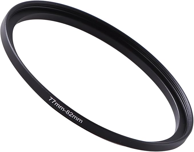 77-82mm Step-Up Ring Adapter, 77mm to 82mm Step Up Filter Ring by NFODCeilingFanWithLights