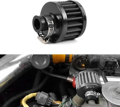 MUGE RACING 2Pcs Air Filter Cold Air Intake Filter Breather 12mm Valve Cover - Image 7