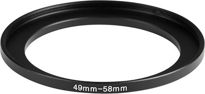 49-58mm Metal Step-Up Ring Adapter Compatible - Image 3