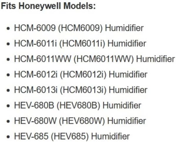 Honeywell HC14PF3 Replacement Wicking Filter E, 3 pack - Image 4
