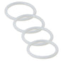 4PCS 70mm Flat Silicone Sealing Gaskets by Unknown