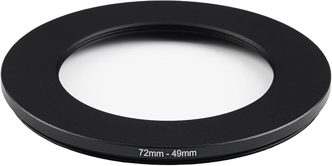 72mm Lens to 49mm Camera Lens Adapter 72mm to 49mm Step Down Ring Adapter Ring - Image 2
