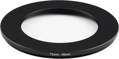 72mm Lens to 49mm Camera Lens Adapter 72mm to 49mm Step Down Ring Adapter Ring - Image 2