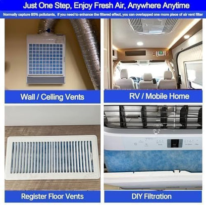 Air Vent Filters, MERV 8 Triple Electrostatic Vent Filter - Image 6