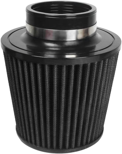 KYOSTAR Carbon Fiber 3" High-Flow Air Filter, Reusable Cone Cold Air Intake - Image 8