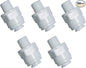 YZM Straight Male Thread Adapter 1/8" Male x 1/4" OD Tube Quick Connector by YZMSZ