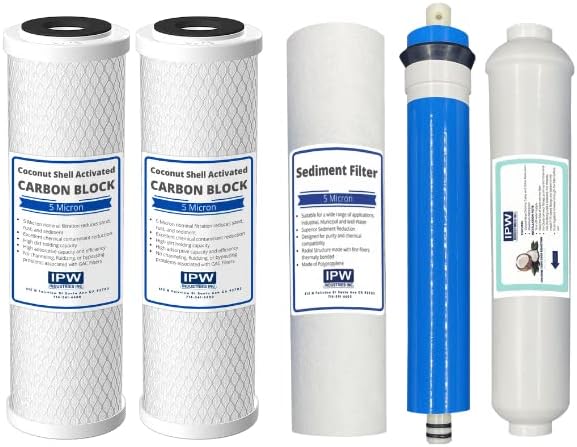 IPW Industries Inc. | W-525 Reverse Osmosis Water Filter Replacement Set by Isopure_WaterIPWINDUSTRIES