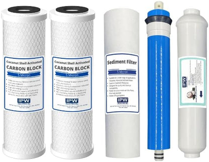 IPW Industries Inc. | W-525 Reverse Osmosis Water Filter Replacement Set by Isopure_WaterIPWINDUSTRIES