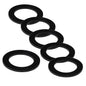 6PCS Sealing Ring for Kitchen Sink Filter, Flat Rubber Gasket for Drain Pipe by Unknown