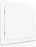 Morvat Access Panel 8x8 Inch for Drywall & Ceiling with Door, Heavy-Duty Durable ABS Plastic & Easy Install Access Box, Wall Hole Cover Plate for Plumbing & Electrical Cables & Wiring, White