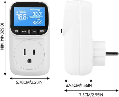 Diymore Digital Thermostat Controller, 1800W 120V/15A, -104°F to 210°F - Image 6