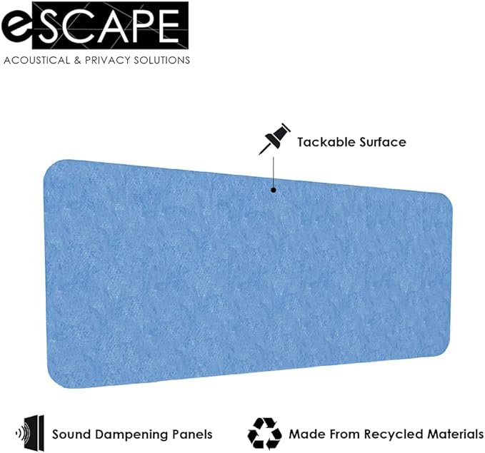 Escape Acoustic Wall Art | Matrix Design | Suspended Sound Proofing Panels | Eco-Friendly Recycled Material | 4X2 | Sand Dune