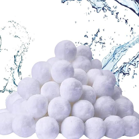 1.5 lbs Pool Filter Balls for Sand Filter, Reusable Pool Sand Filter Balls by Unknown