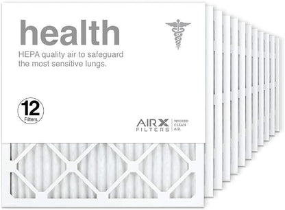 AIRx Filters 20x20x1 Air Filter MERV 13 Pleated HVAC AC Furnace Air Filter by AIRXFILTERSWICKEDCLEANAIR