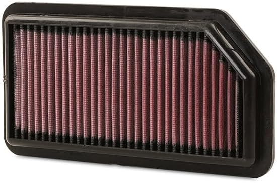 K&N Engine Air Filter: Reusable, Clean Every 75, 000 Miles, Replacement Car Air - Image 2
