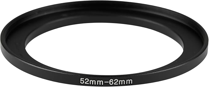 52-62mm Metal Step-Up/Down Ring Adapter Compatible - Image 3