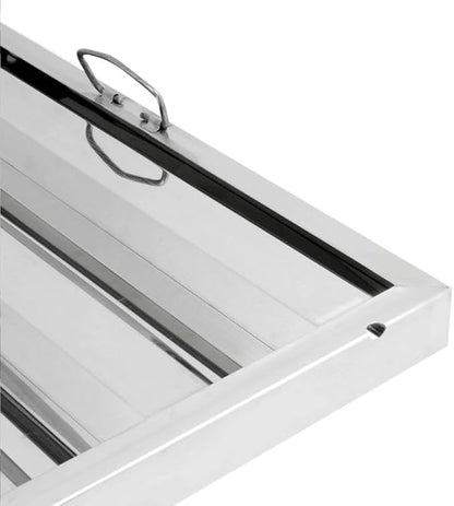 Soro Essentials- 16" W x 25" H Stainless Steel Commercial Kitchen Hood Filter - Image 5