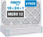 Aerostar 18x24x1 Air Filter MERV 13 by AirFiltersDelivered