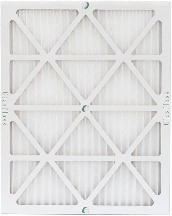 Glasfloss 16-3/8 x 21-1/2 x 1 MERV 10 Pleated Air Filters Box of 6. Replacement - Image 4