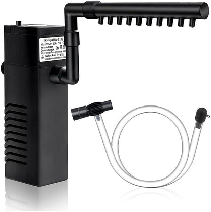 Submersible Internal Aquarium Filter Multiple Function Powerful Pump Fish Tank by Unknown