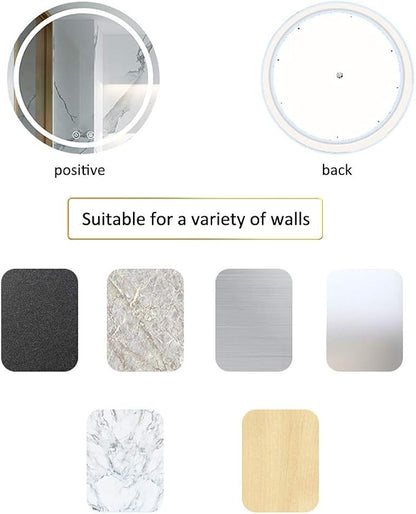 Modern LED Illuminated Bathroom Mirror - Image 5