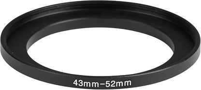 43-52mm Metal Step-Up Ring Adapter Compatible - Image 3